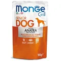 Következő termékkép MONGE GRILL SENIOR zsák kacsa idős kutyáknak 100 g