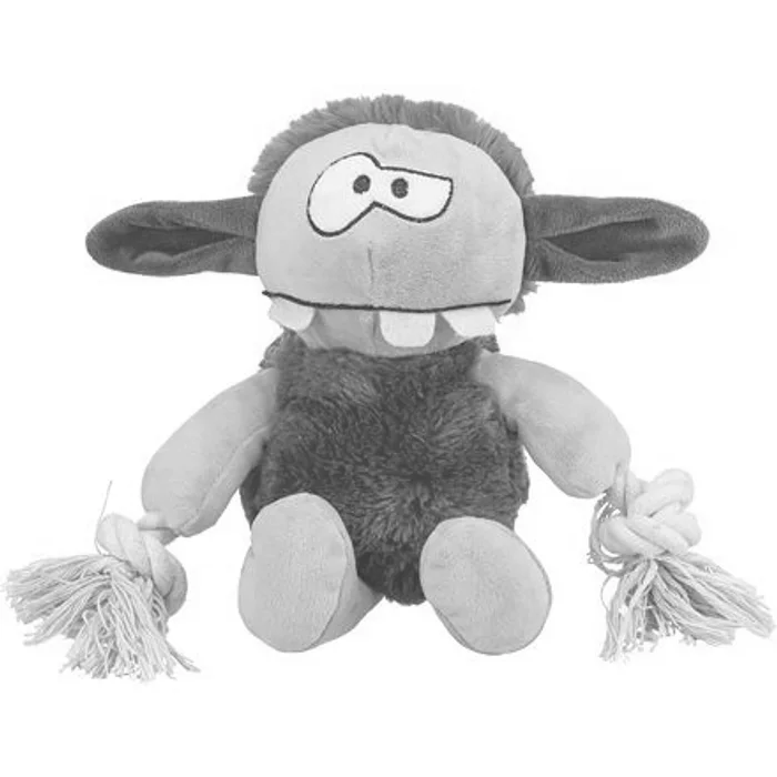 Termék főképe MONSTER I. - plyšová příšerka s vnitřním lanem, se zvukem, 32 cm, fialová
