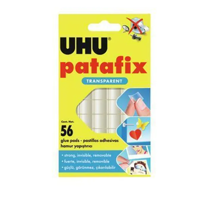 Termék főképe Montážní guma UHU Patafix Clear transparentní, 56 ks