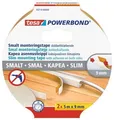Rögzítőszalag Powerbond 55714, keskeny, 2 x 9 mm x 5 m, TESA