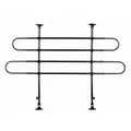 Rács a rakomány számára. autótér 2 rész szélesség 85-140cm, magasság 75-110cm