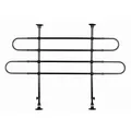 Rács a rakomány számára. autótér 2 rész szélesség 85-140cm, magasság 75-110cm
