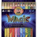 Következő termékkép "Magic 3408" többszínű ceruzák, különböző színek 12+1, háromszög alakú, KOH-I-NOOR