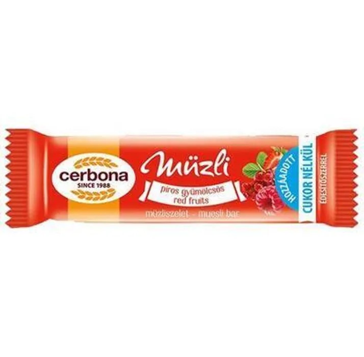 Termék főképe Müsli tyčinka, s lesním ovocem, CERBONA