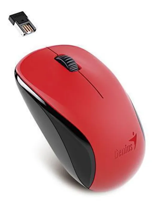 Termék főképe Myš, bezdrátová, optická, malá velikost, GENIUS "NX-700", červená