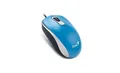 Genius Mouse DX-110, 1000DPI, optikai, 3 tl., 1 kerék, vezetékes USB, kék, standard, uni