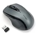 Egér "Pro Fit", szürke, vezeték nélküli, optikai, közepes méretű, USB, KENSINGTON