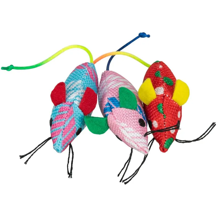 Termék főképe Myška tkaná s catnipem, 7 cm, různé barvy