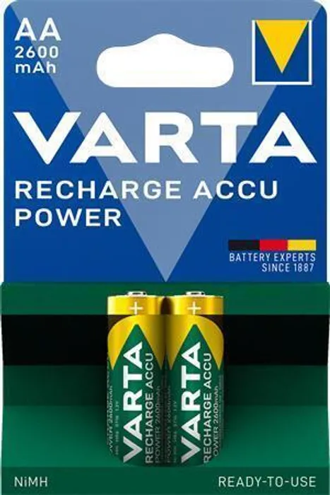 Termék főképe Nabíjecí baterie, AA, 2x2500 mAh, přednabité, VARTA "Professional Accu"