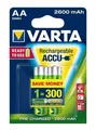 Újratölthető akkumulátor, AA, 2x2500 mAh, előtöltve, VARTA Professional Accu