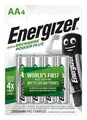 Újratölthető akkumulátor, AA, 4x2000 mAh, ENERGIZER Power Plus