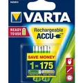 Következő termékkép Újratölthető akkumulátor, AAA (mikroceruza), 2x800 mAh, előtöltve, VARTA Longlife Accu