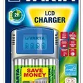 Következő termékkép Akkutöltő, AA/AAA, 4x2700 mAh AA, autós aljzat, LCD kijelző, VARTA