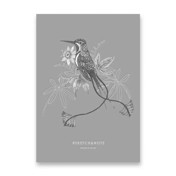 Termék főképe Náčrtník Shkolyaryk Sketch & Note Nature A5, čistý, 64 listů, mix motivů