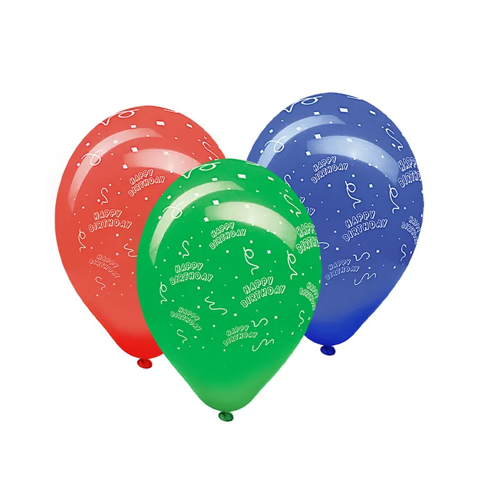 Termék főképe Nafukovací balónky "Happy Birthday" "L" [100 ks]