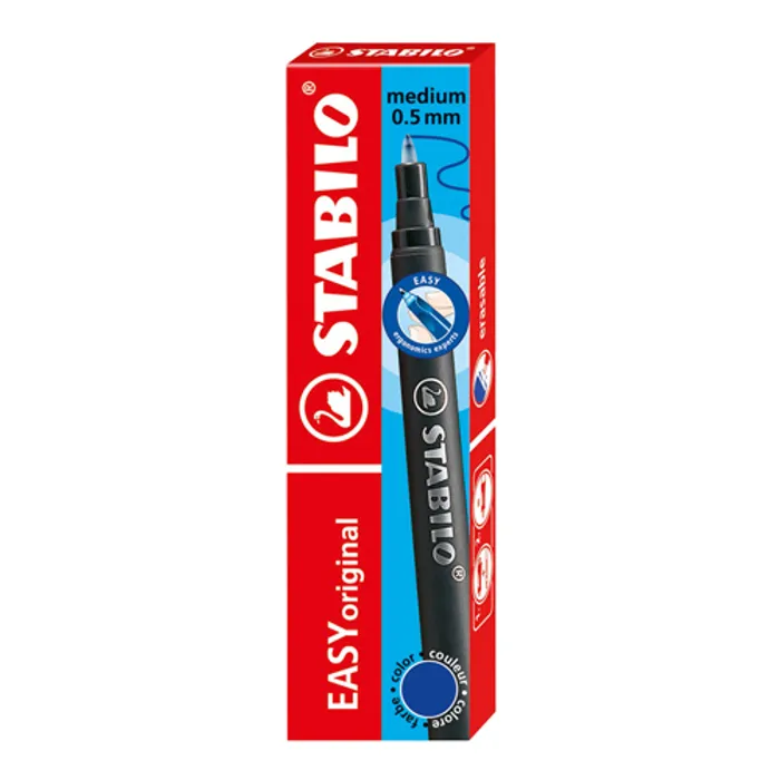 Termék főképe Náhradní náplň STABILO EASYoriginal Refill - medium - modrý zmizíkovatelný inkoust [3 ks]