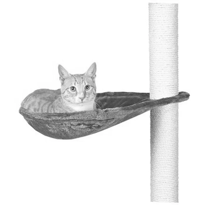 Termék főképe Náhradní odpočívadlo - lehátko ke škrábadlu kulaté 40 cm, max. do 4,5 kg, šedé