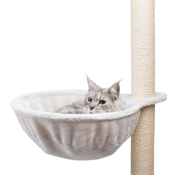 Termék főképe Náhradní odpočívadlo, plyšové lehátko XXL 45 cm max do 9 kg, světle šedé
