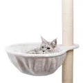 Következő termékkép Tartalék pihenő, plüss nyugágy XXL 45 cm max 9 kg-ig, világosszürke