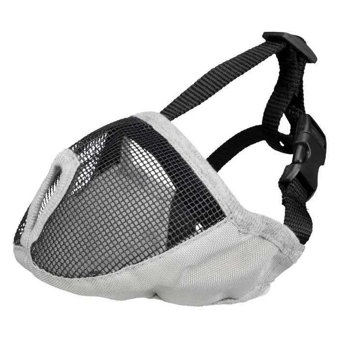 Termék főképe Náhubek pro krátkonosá plemena, polyester M, 40 cm, šedý
