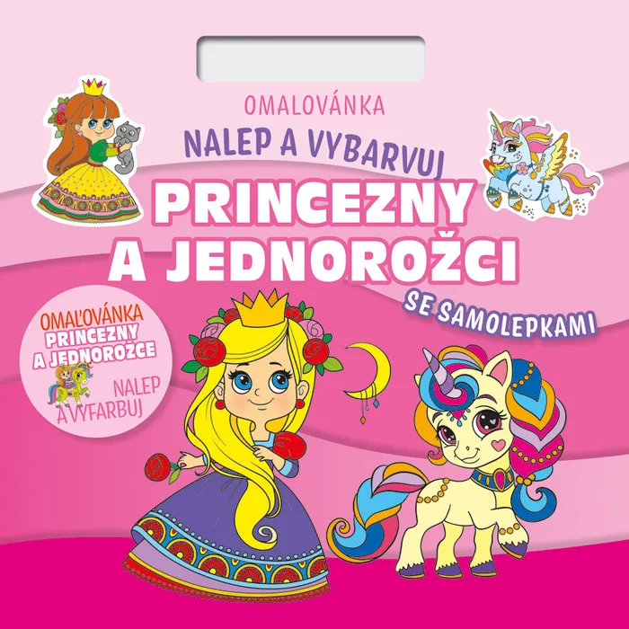 Termék főképe Nalepuj a vybarvuj! Princezny a jednorožci