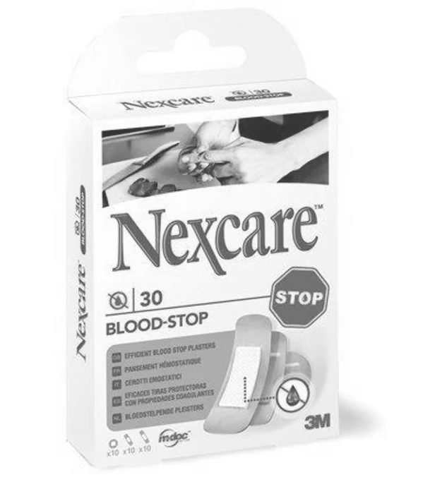 Termék főképe Náplast na zastavení krvácení, 3M "Nexcare Blood Stop", 30ks/balení