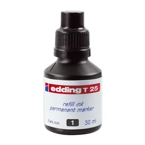 Utántöltő tartós jelölőhöz MTK 25, fekete, EDDING