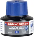 Tábla és flipchart jelölő utántöltő BTK 25, kék, EDDING
