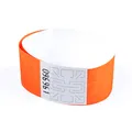 Tyvek karkötő 25 mm - neon narancs [1 db]