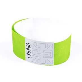 Tyvek karkötő 25 mm - neonzöld [1 db]