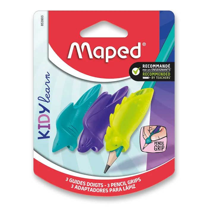 Termék főképe Nástavec na tužku Finger Guide Maped Kidy Learn Grip Animals - 3 ks