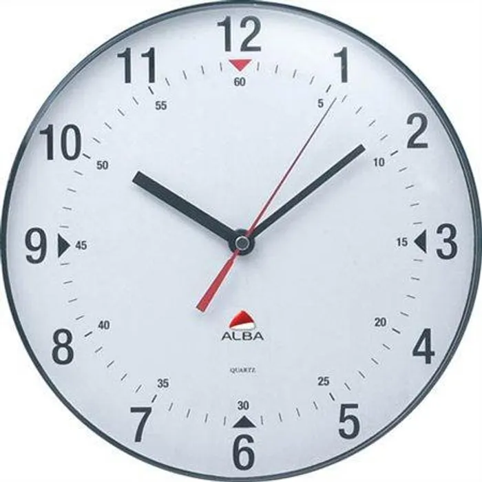 Termék főképe Nástěnné hodiny "Classic", šedá, 25cm, ALBA