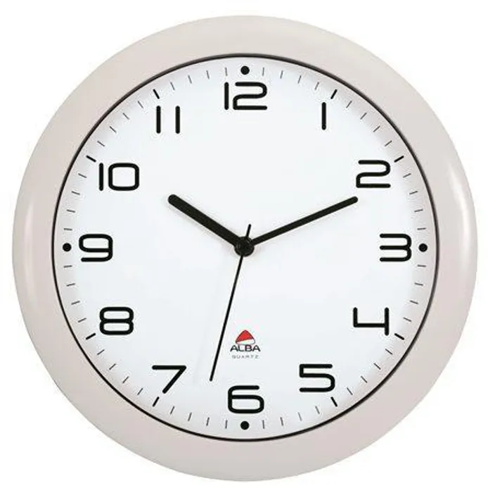 Termék főképe Nástěnné hodiny "Hornew", 30 cm, ALBA, bílá barva
