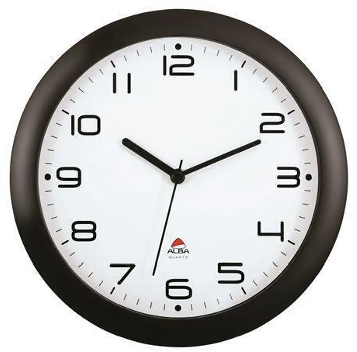 Termék főképe Nástěnné hodiny "Hornew", 30 cm, ALBA, černé