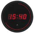 Falióra, LCD kijelző, fekete, 30cm, ALBA Horled