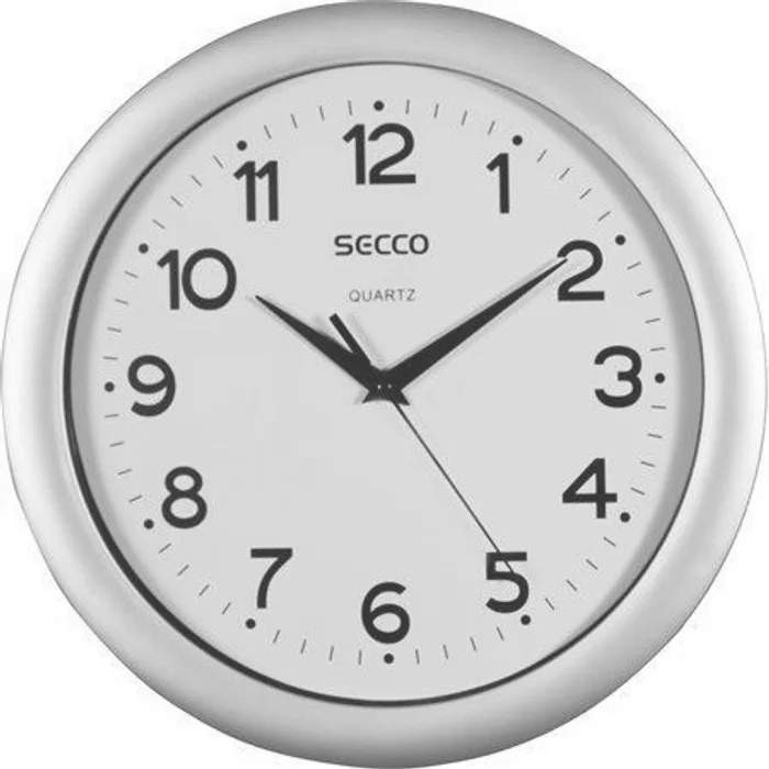 Termék főképe Nástěnné hodiny "Sweep Second", rám - imitace dřeva, 30 cm, SECCO