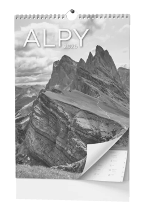 Termék főképe Nástěnný kalendář - Alpy - A3