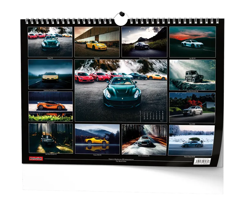 Termék főképe Nástěnný kalendář - Dream Cars - A3