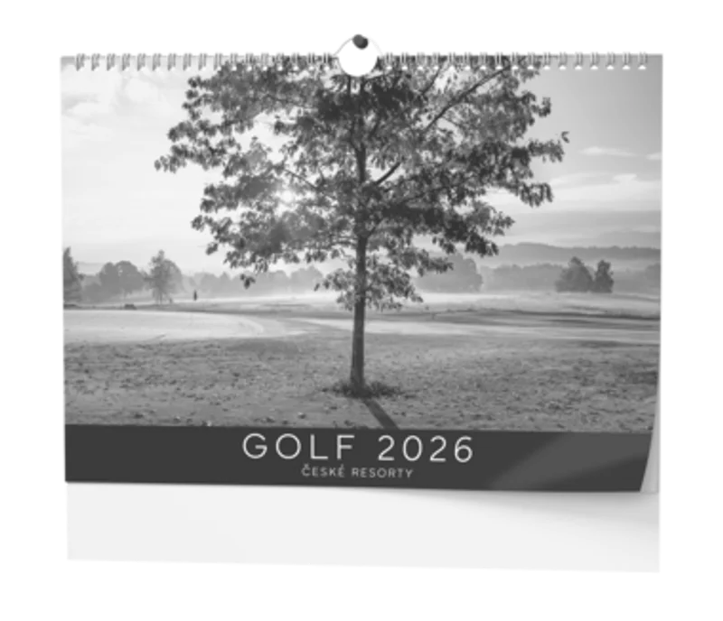 Termék főképe Nástěnný kalendář - Golf - české resorty