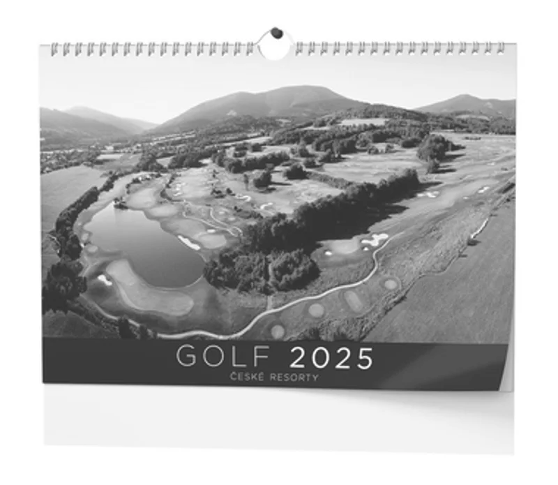 Termék főképe Nástěnný kalendář - Golf - české resorty