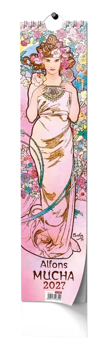 Termék főképe Nástěnný kalendář - Kravata - Alfons Mucha 2027