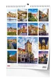 Fali kalendár - Praha - A3
