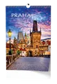 Fali kalendár - Praha - A3