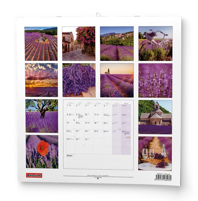 Termék főképe Nástěnný kalendář - Provence