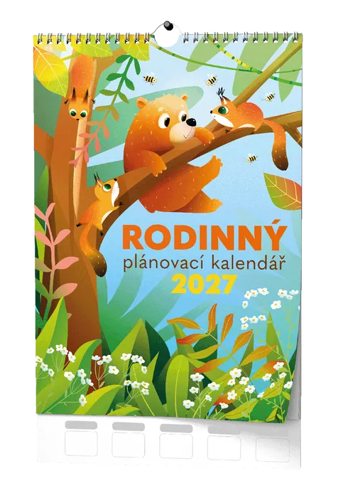 Termék főképe Nástěnný kalendář - Rodinný plánovací kalendář - A3