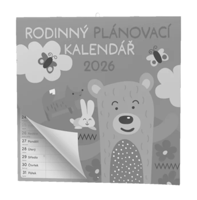 Termék főképe Nástěnný kalendář - Rodinný plánovací kalendář