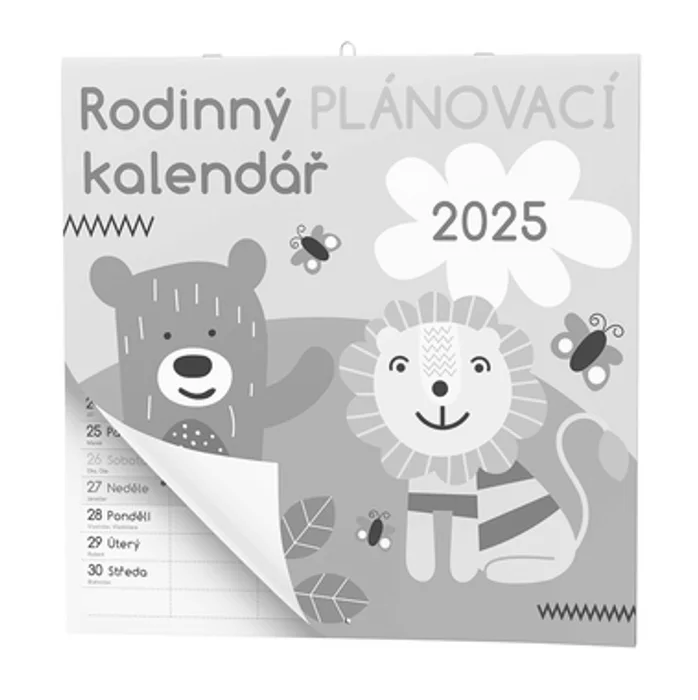 Termék főképe Nástěnný kalendář - Rodinný plánovací kalendář