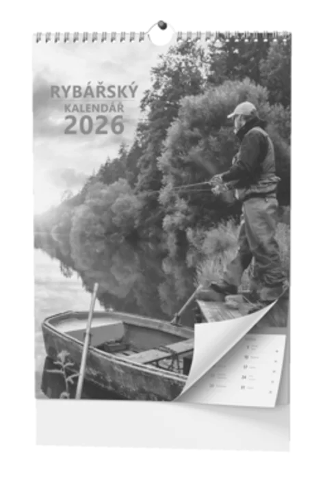 Termék főképe Nástěnný kalendář - Rybářský kalendář - A3