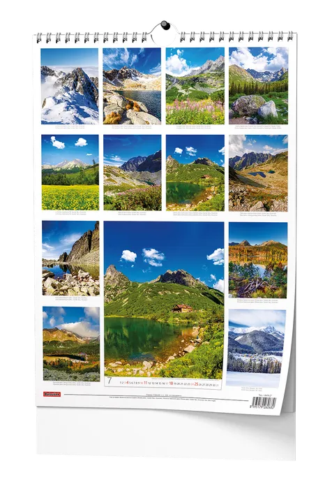 Termék főképe Nástěnný kalendář - Tatry - A3