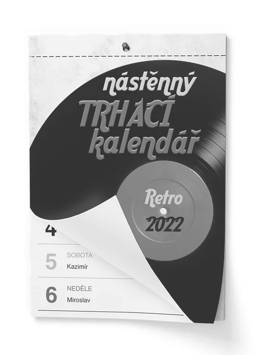 Termék főképe Nástěnný kalendář trhací - Senior II. - A5